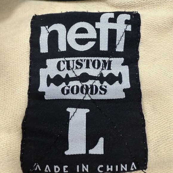 Neff Custom Goods Camo Sweatshirt Pullover Sharp Squad Size Large Embroidered - Picture 3 of 6